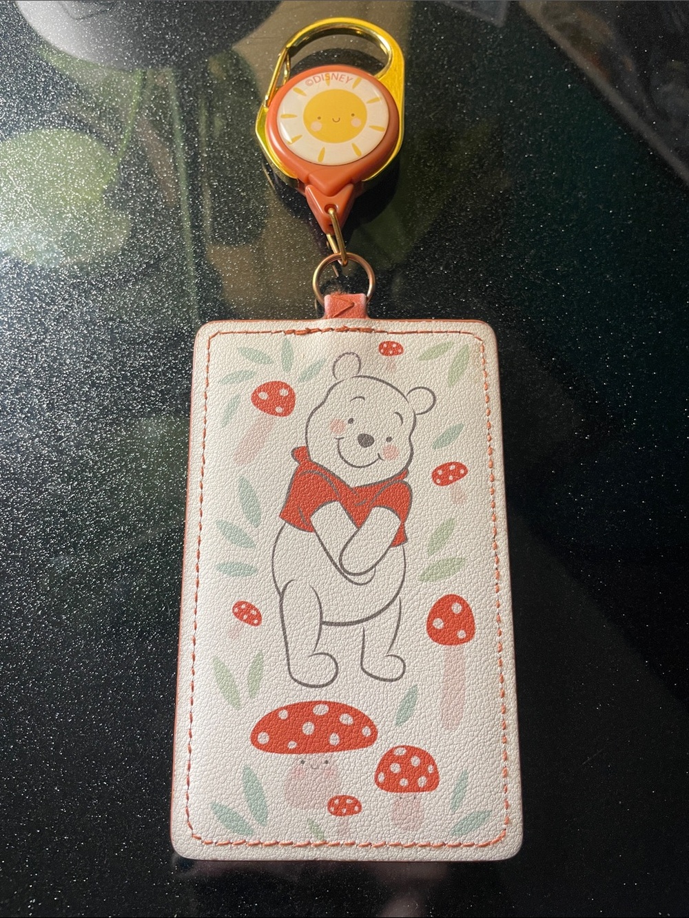 Loungefly Disney Winnie the Pooh Retractable Badge Reel